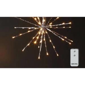 Twinkling Starburst LED String Lights with Remote
